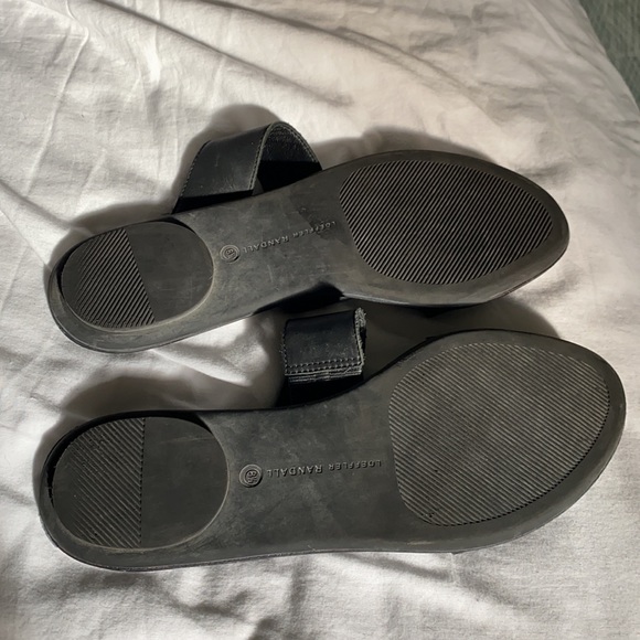 Loeffler Randal black slip on Sandals - Picture 3 of 5